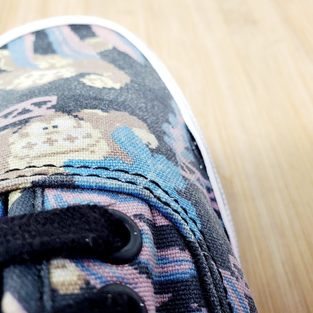 Vans Nintendo Donkey‎ Kong Shoes Womens 8 Low Faded Lace Up Authentic Mens 6.5 - Picture 13 of 16